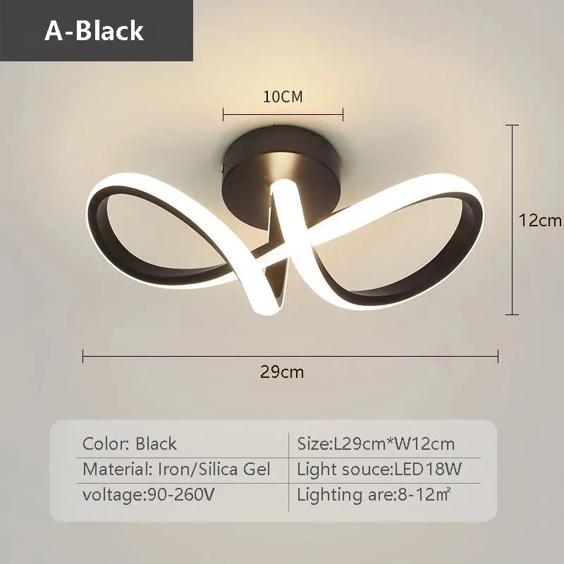 Infinite LED Ceiling Light Lamp