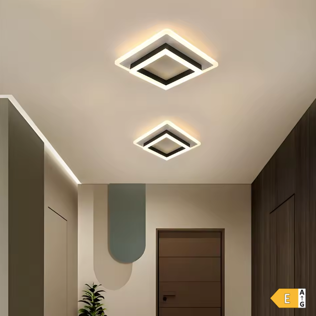 Squared LED Ceiling Light