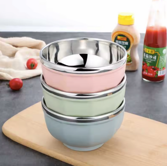 Nordic Stainless Steel Soup Bowl