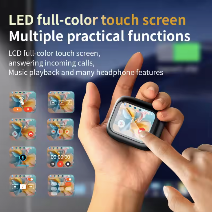 Wireless Earbuds With Touch Screen