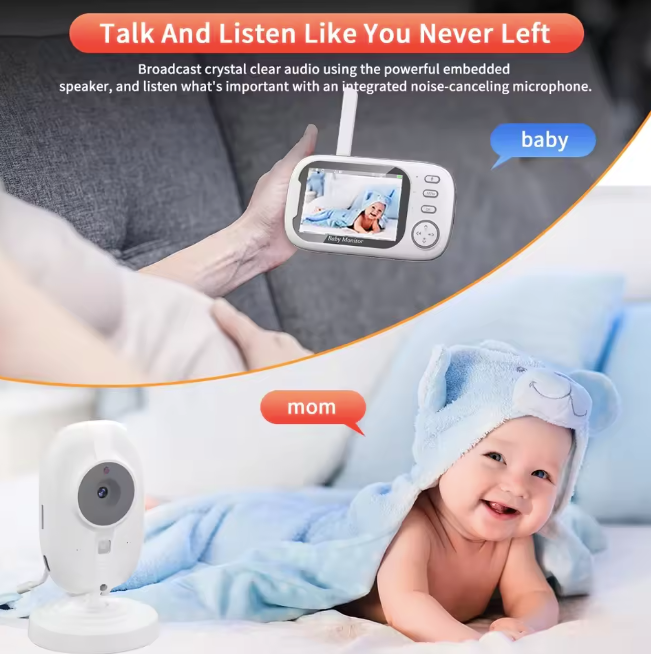 Wireless Video Baby Monitor Night Vision