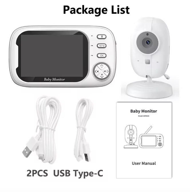 Wireless Video Baby Monitor Night Vision