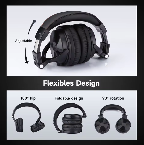 Oneodio Pro-C Bluetooth Wireless Headphones With Mic