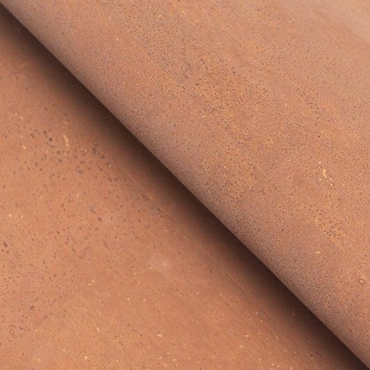 Burlywood brown cork textile sheet portuguese cork fabric COF-439-0