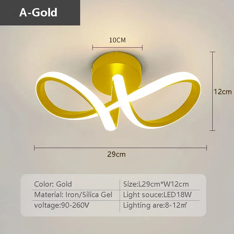Infinite LED Ceiling Light Lamp