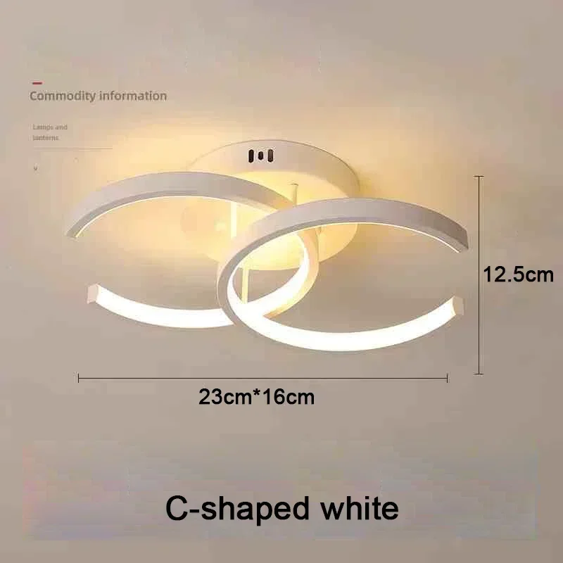 Double C LED Ceiling Light
