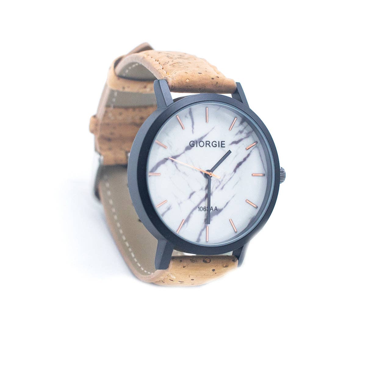 Cork watch face with Strap unisex Watch WA-304-BOX-1