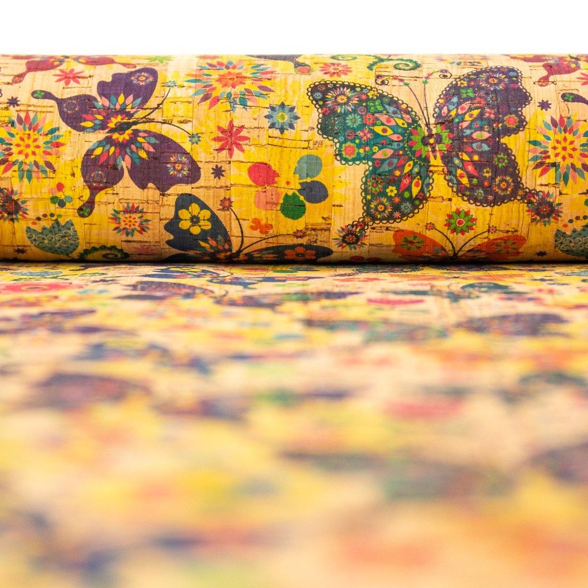 Cork Leather Wholesale fabric COF-255-1