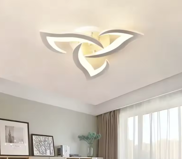 Ceiling LED Lamp 3 Leaves