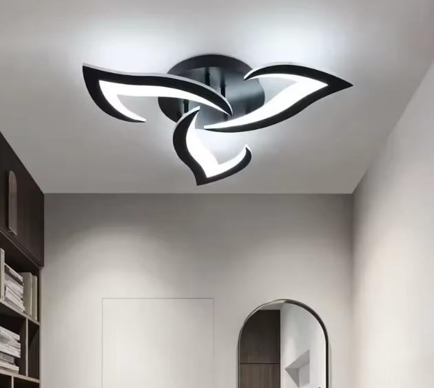 Ceiling LED Lamp 3 Leaves