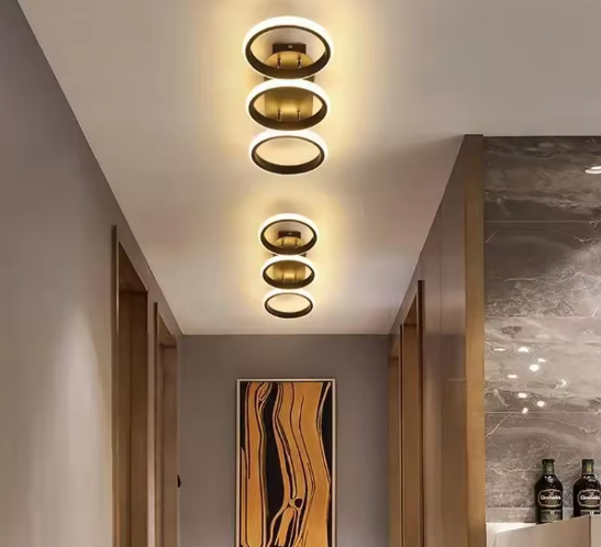 Triple Circle Ceiling LED Lamp