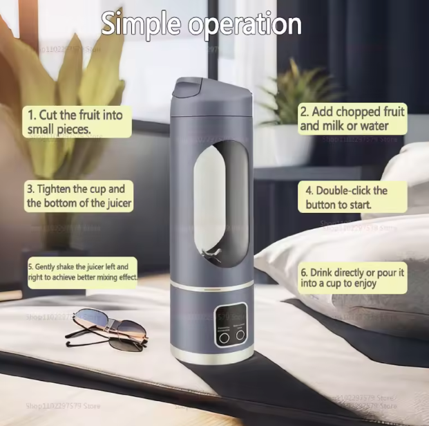 Portable Wireless Juicer Rechargeable