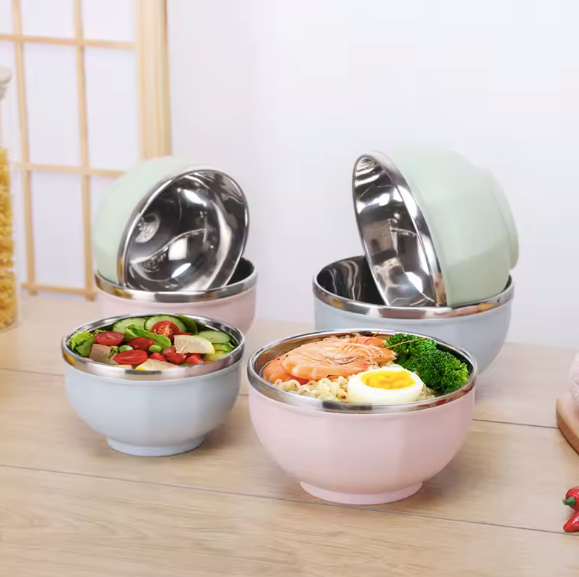 Nordic Stainless Steel Soup Bowl