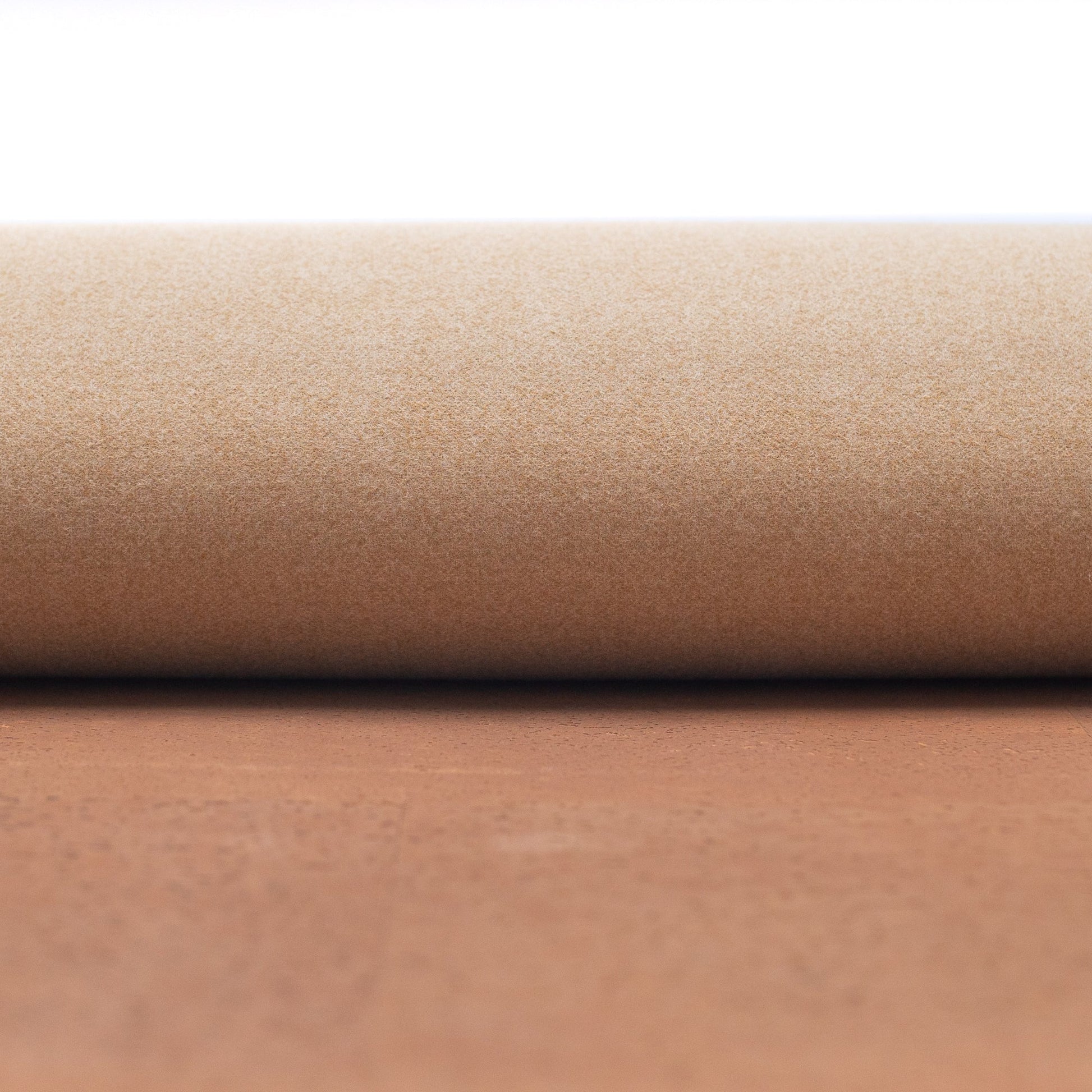 Burlywood brown cork textile sheet portuguese cork fabric COF-439-1