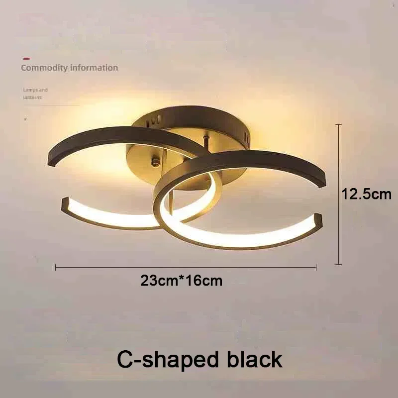 Double C LED Ceiling Light