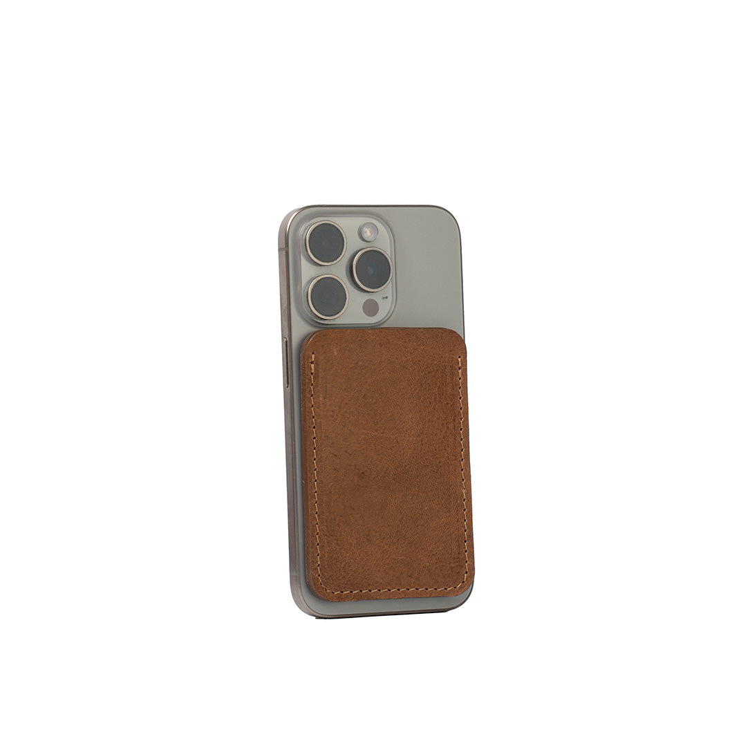 Leather MagSafe wallet - The Minimalist-5